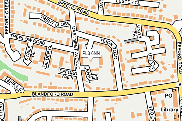 PL3 6NN map - OS OpenMap – Local (Ordnance Survey) PL3 6NN map - OS OpenMap – Local (Ordnance Survey)