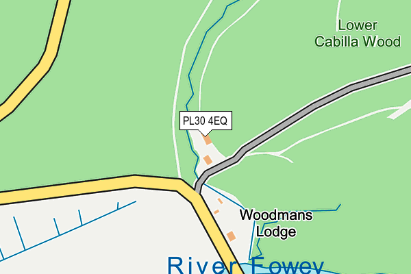 PL30 4EQ map - OS OpenMap – Local (Ordnance Survey) PL30 4EQ map - OS OpenMap – Local (Ordnance Survey)