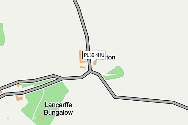 PL30 4HU map - OS OpenMap – Local (Ordnance Survey) PL30 4HU map - OS OpenMap – Local (Ordnance Survey)
