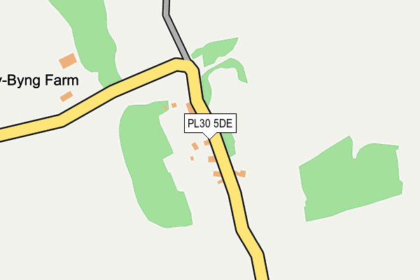 PL30 5DE map - OS OpenMap – Local (Ordnance Survey) PL30 5DE map - OS OpenMap – Local (Ordnance Survey)
