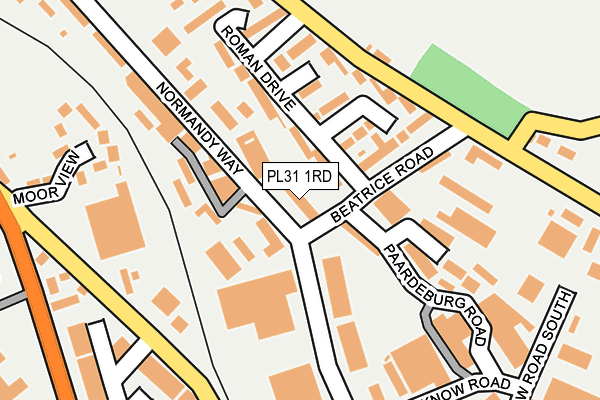 PL31 1RD map - OS OpenMap – Local (Ordnance Survey) PL31 1RD map - OS OpenMap – Local (Ordnance Survey)