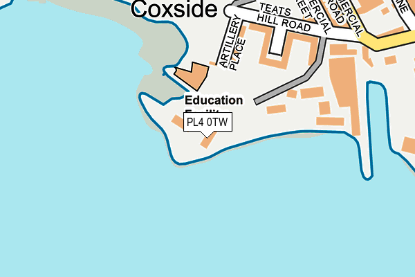 PL4 0TW map - OS OpenMap – Local (Ordnance Survey) PL4 0TW map - OS OpenMap – Local (Ordnance Survey)