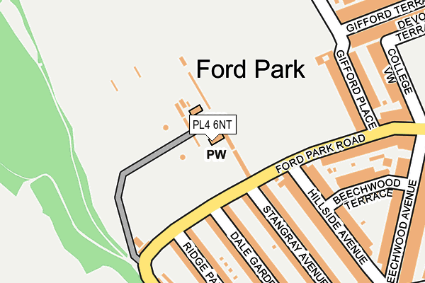 PL4 6NT map - OS OpenMap – Local (Ordnance Survey) PL4 6NT map - OS OpenMap – Local (Ordnance Survey)