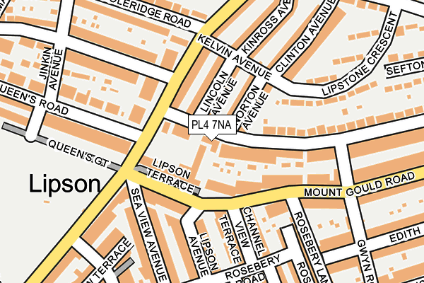 PL4 7NA map - OS OpenMap – Local (Ordnance Survey) PL4 7NA map - OS OpenMap – Local (Ordnance Survey)