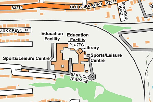 PL4 7PG map - OS OpenMap – Local (Ordnance Survey) PL4 7PG map - OS OpenMap – Local (Ordnance Survey)