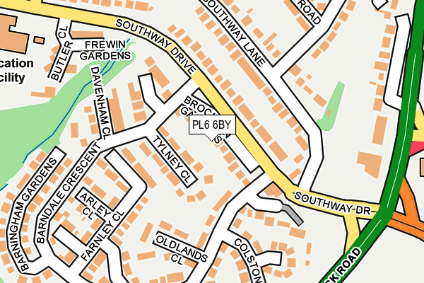 PL6 6BY map - OS OpenMap – Local (Ordnance Survey) PL6 6BY map - OS OpenMap – Local (Ordnance Survey)