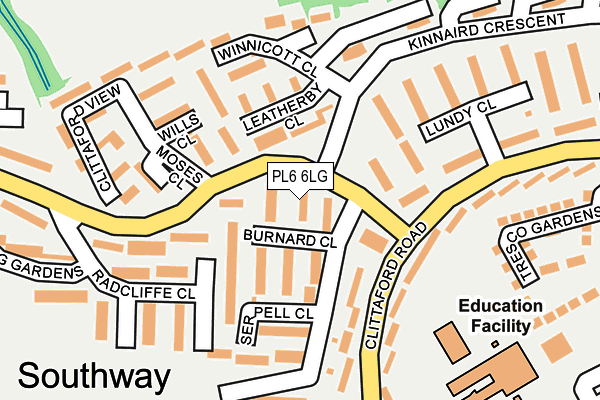 PL6 6LG map - OS OpenMap – Local (Ordnance Survey) PL6 6LG map - OS OpenMap – Local (Ordnance Survey)