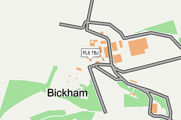 PL6 7BJ map - OS OpenMap – Local (Ordnance Survey) PL6 7BJ map - OS OpenMap – Local (Ordnance Survey)