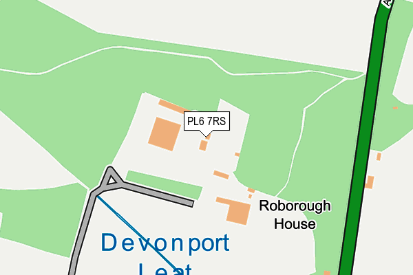 PL6 7RS map - OS OpenMap – Local (Ordnance Survey) PL6 7RS map - OS OpenMap – Local (Ordnance Survey)