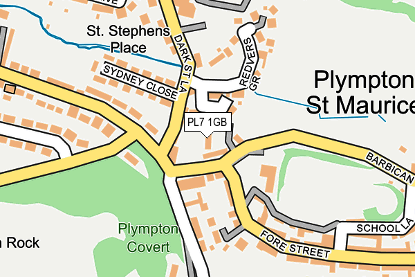 PL7 1GB map - OS OpenMap – Local (Ordnance Survey) PL7 1GB map - OS OpenMap – Local (Ordnance Survey)