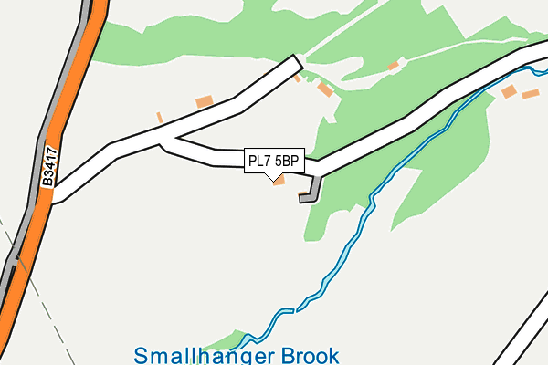 PL7 5BP map - OS OpenMap – Local (Ordnance Survey) PL7 5BP map - OS OpenMap – Local (Ordnance Survey)