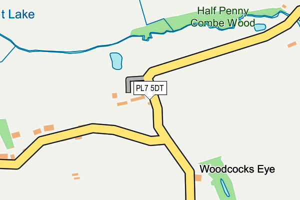 PL7 5DT map - OS OpenMap – Local (Ordnance Survey) PL7 5DT map - OS OpenMap – Local (Ordnance Survey)