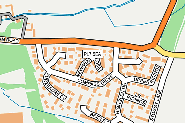 PL7 5EA map - OS OpenMap – Local (Ordnance Survey) PL7 5EA map - OS OpenMap – Local (Ordnance Survey)