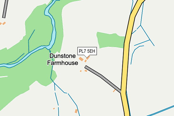 PL7 5EH map - OS OpenMap – Local (Ordnance Survey) PL7 5EH map - OS OpenMap – Local (Ordnance Survey)