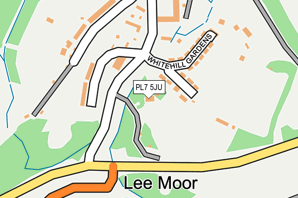 PL7 5JU map - OS OpenMap – Local (Ordnance Survey) PL7 5JU map - OS OpenMap – Local (Ordnance Survey)