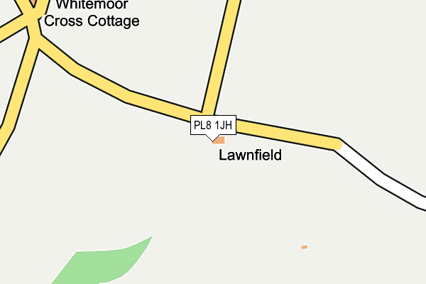 PL8 1JH map - OS OpenMap – Local (Ordnance Survey) PL8 1JH map - OS OpenMap – Local (Ordnance Survey)