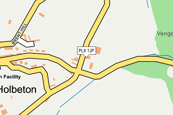 PL8 1JP map - OS OpenMap – Local (Ordnance Survey) PL8 1JP map - OS OpenMap – Local (Ordnance Survey)