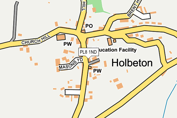 PL8 1ND map - OS OpenMap – Local (Ordnance Survey) PL8 1ND map - OS OpenMap – Local (Ordnance Survey)