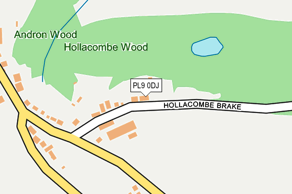 PL9 0DJ map - OS OpenMap – Local (Ordnance Survey) PL9 0DJ map - OS OpenMap – Local (Ordnance Survey)