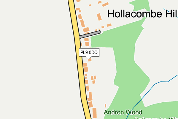 PL9 0DQ map - OS OpenMap – Local (Ordnance Survey) PL9 0DQ map - OS OpenMap – Local (Ordnance Survey)