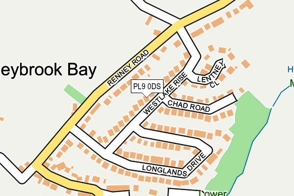 PL9 0DS map - OS OpenMap – Local (Ordnance Survey) PL9 0DS map - OS OpenMap – Local (Ordnance Survey)