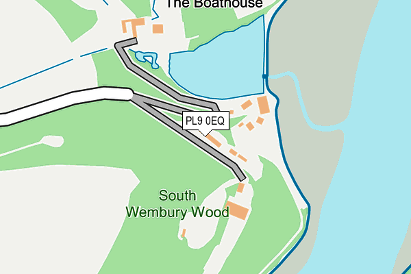 PL9 0EQ map - OS OpenMap – Local (Ordnance Survey) PL9 0EQ map - OS OpenMap – Local (Ordnance Survey)