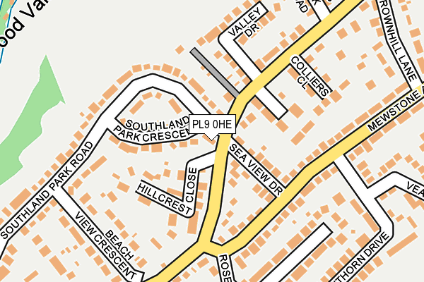 PL9 0HE map - OS OpenMap – Local (Ordnance Survey) PL9 0HE map - OS OpenMap – Local (Ordnance Survey)