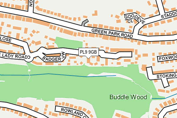 PL9 9GB map - OS OpenMap – Local (Ordnance Survey) PL9 9GB map - OS OpenMap – Local (Ordnance Survey)