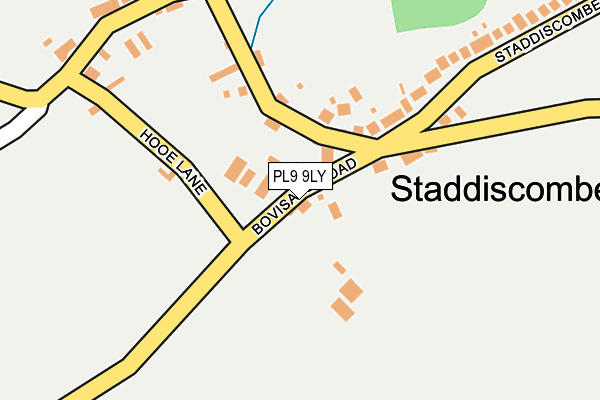PL9 9LY map - OS OpenMap – Local (Ordnance Survey) PL9 9LY map - OS OpenMap – Local (Ordnance Survey)