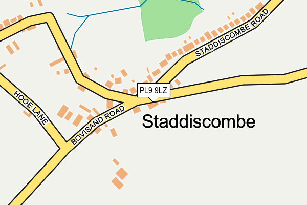 PL9 9LZ map - OS OpenMap – Local (Ordnance Survey) PL9 9LZ map - OS OpenMap – Local (Ordnance Survey)