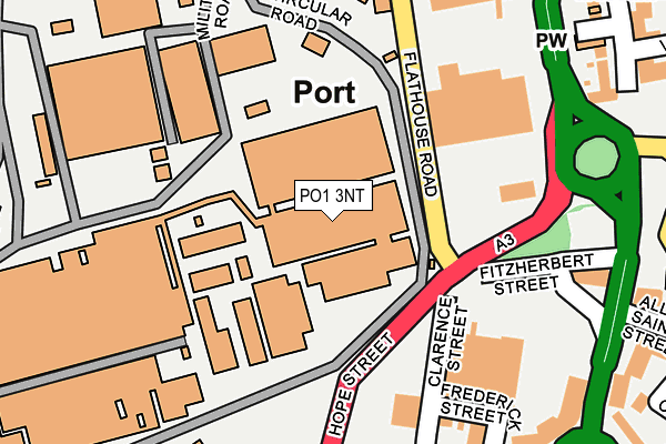 PO1 3NT map - OS OpenMap – Local (Ordnance Survey) PO1 3NT map - OS OpenMap – Local (Ordnance Survey)