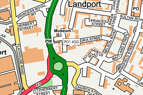 PO1 4QQ map - OS OpenMap – Local (Ordnance Survey) PO1 4QQ map - OS OpenMap – Local (Ordnance Survey)