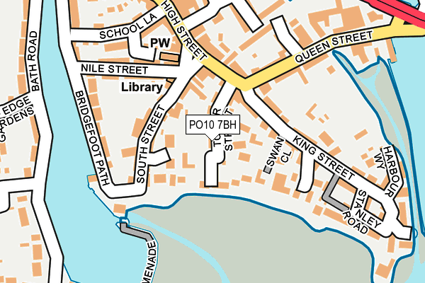 PO10 7BH map - OS OpenMap – Local (Ordnance Survey) PO10 7BH map - OS OpenMap – Local (Ordnance Survey)