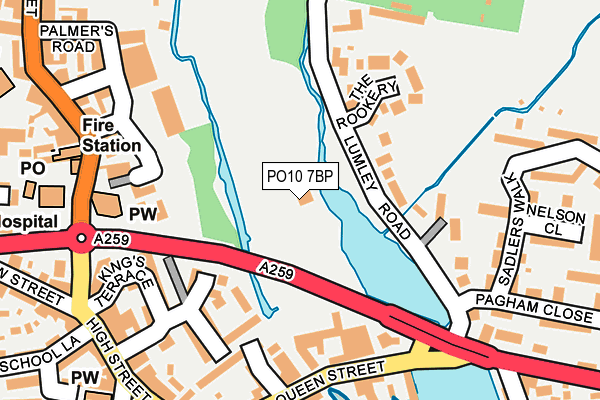 PO10 7BP map - OS OpenMap – Local (Ordnance Survey) PO10 7BP map - OS OpenMap – Local (Ordnance Survey)