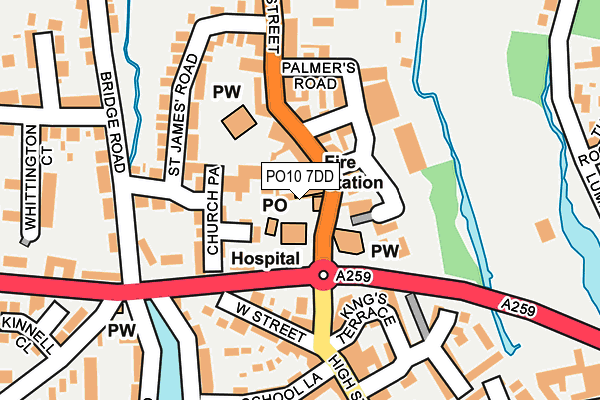 PO10 7DD map - OS OpenMap – Local (Ordnance Survey) PO10 7DD map - OS OpenMap – Local (Ordnance Survey)