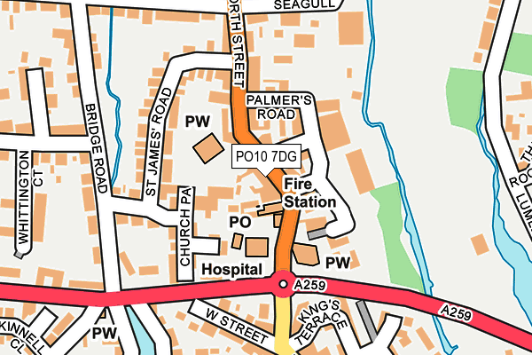 PO10 7DG map - OS OpenMap – Local (Ordnance Survey) PO10 7DG map - OS OpenMap – Local (Ordnance Survey)