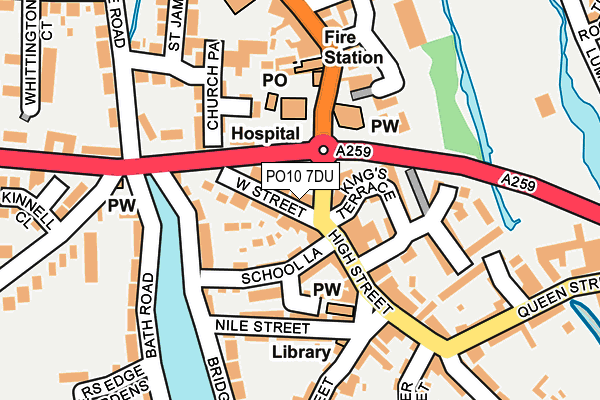 PO10 7DU map - OS OpenMap – Local (Ordnance Survey) PO10 7DU map - OS OpenMap – Local (Ordnance Survey)