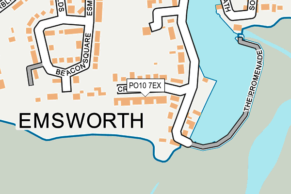 PO10 7EX map - OS OpenMap – Local (Ordnance Survey) PO10 7EX map - OS OpenMap – Local (Ordnance Survey)