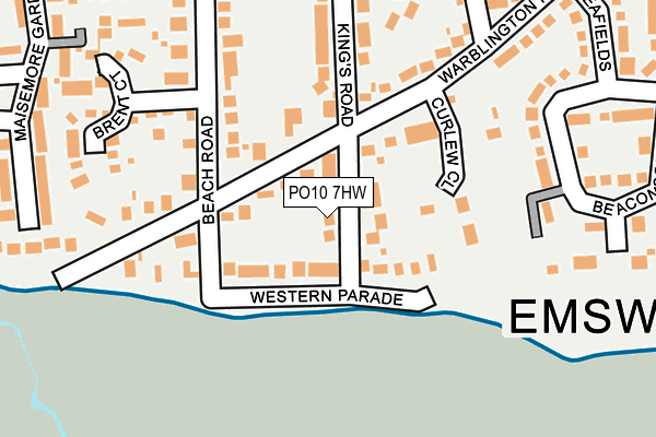 PO10 7HW map - OS OpenMap – Local (Ordnance Survey) PO10 7HW map - OS OpenMap – Local (Ordnance Survey)