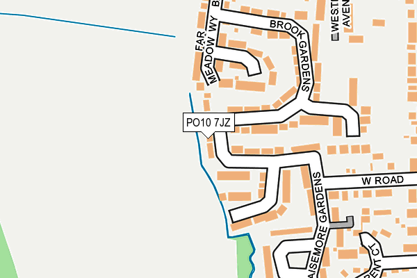 PO10 7JZ map - OS OpenMap – Local (Ordnance Survey) PO10 7JZ map - OS OpenMap – Local (Ordnance Survey)