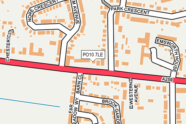 PO10 7LE map - OS OpenMap – Local (Ordnance Survey) PO10 7LE map - OS OpenMap – Local (Ordnance Survey)