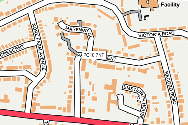PO10 7NT map - OS OpenMap – Local (Ordnance Survey) PO10 7NT map - OS OpenMap – Local (Ordnance Survey)