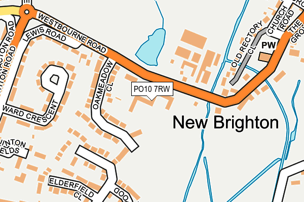 PO10 7RW map - OS OpenMap – Local (Ordnance Survey) PO10 7RW map - OS OpenMap – Local (Ordnance Survey)