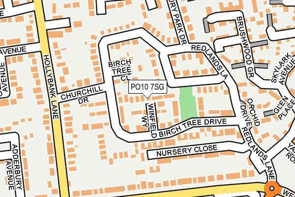 PO10 7SG map - OS OpenMap – Local (Ordnance Survey) PO10 7SG map - OS OpenMap – Local (Ordnance Survey)