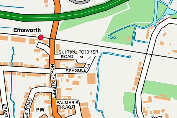 PO10 7SR map - OS OpenMap – Local (Ordnance Survey) PO10 7SR map - OS OpenMap – Local (Ordnance Survey)