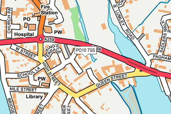 PO10 7SS map - OS OpenMap – Local (Ordnance Survey) PO10 7SS map - OS OpenMap – Local (Ordnance Survey)