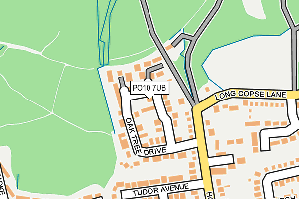 PO10 7UB map - OS OpenMap – Local (Ordnance Survey) PO10 7UB map - OS OpenMap – Local (Ordnance Survey)