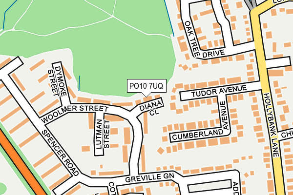 PO10 7UQ map - OS OpenMap – Local (Ordnance Survey) PO10 7UQ map - OS OpenMap – Local (Ordnance Survey)