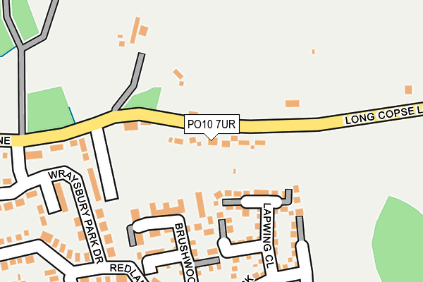 PO10 7UR map - OS OpenMap – Local (Ordnance Survey) PO10 7UR map - OS OpenMap – Local (Ordnance Survey)