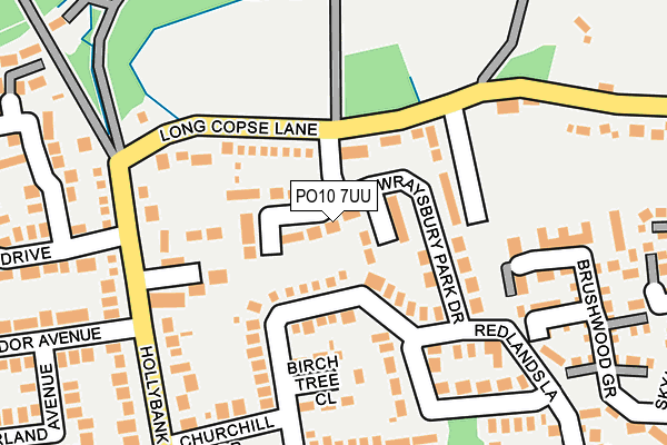 PO10 7UU map - OS OpenMap – Local (Ordnance Survey) PO10 7UU map - OS OpenMap – Local (Ordnance Survey)